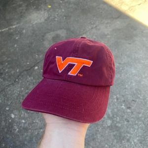 Vintage Virginia Tech Hokies Strap Hat